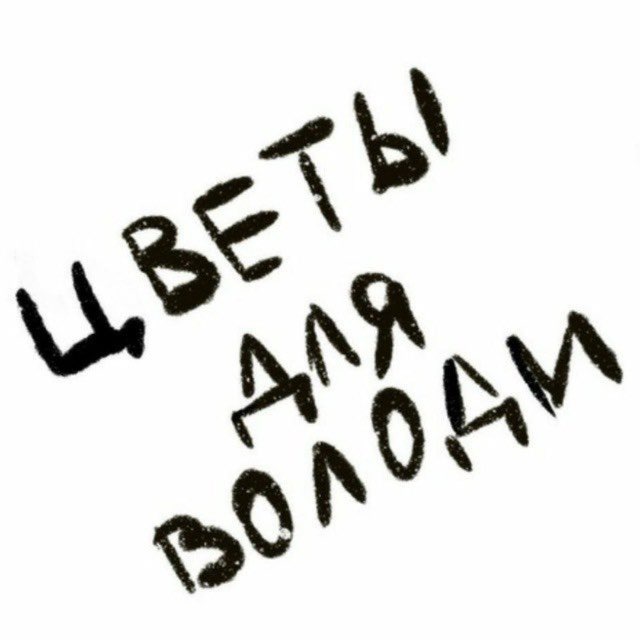 цветы для володи